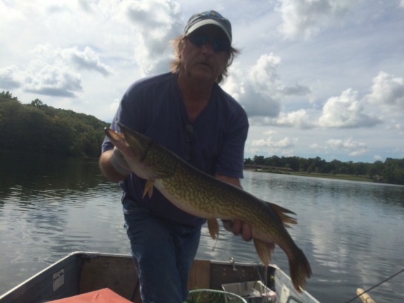 Photo of Pickerel Caught by John  with Mepps  in United States