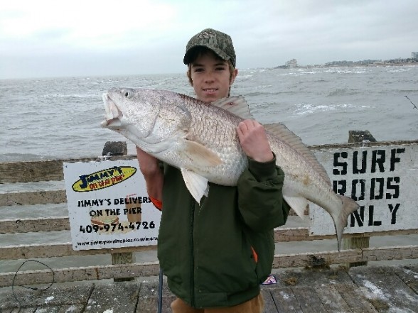 Photo of Redfish Caught by Payton with Mepps Little Wolf in Texas