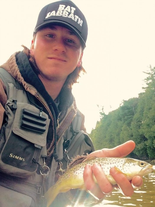 Photo of Trout Caught by Neil with Mepps Aglia-e in Ontario