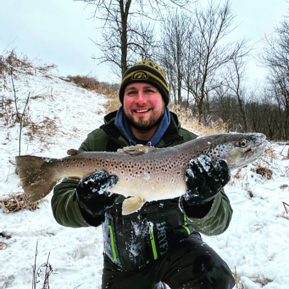 Photo of Trout Caught by Craig with Mepps Comet Mino in Iowa
