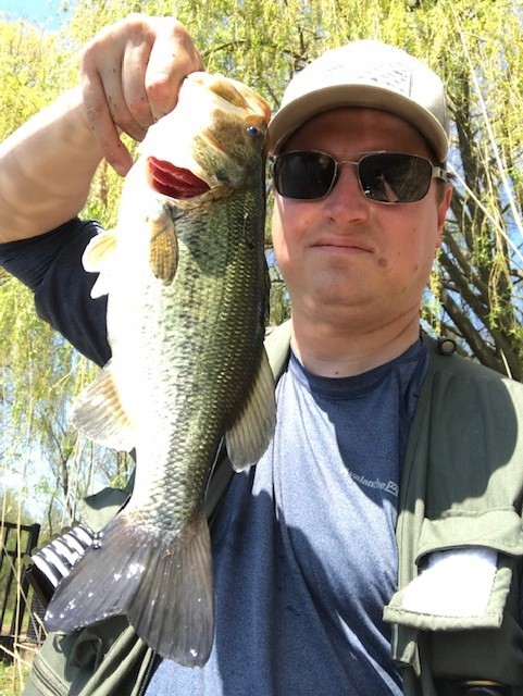 Photo of Bass Caught by Jacob with Mepps Aglia & Dressed Aglia in Illinois