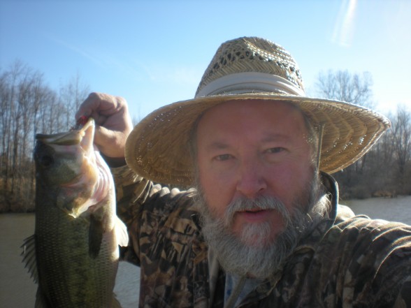 Photo of Bass Caught by Rusty with Mepps Aglia Long in Kentucky