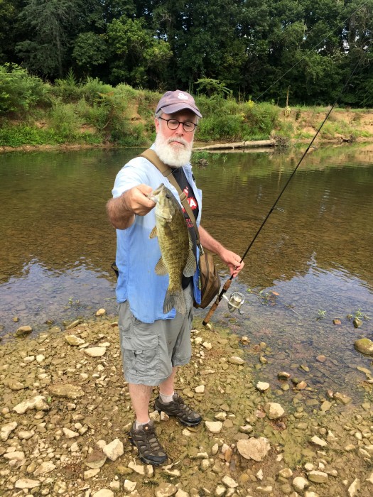 Photo of Bass Caught by Dan with Mepps Aglia & Dressed Aglia in Tennessee