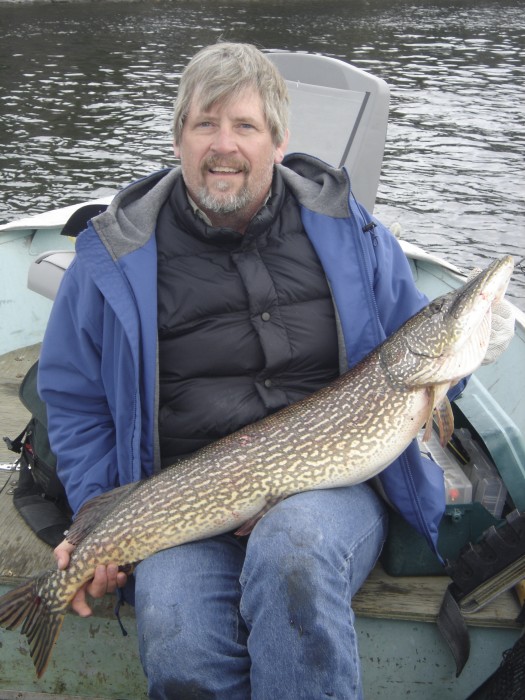 Photo of Pike Caught by John with Mepps Syclops in Manitoba