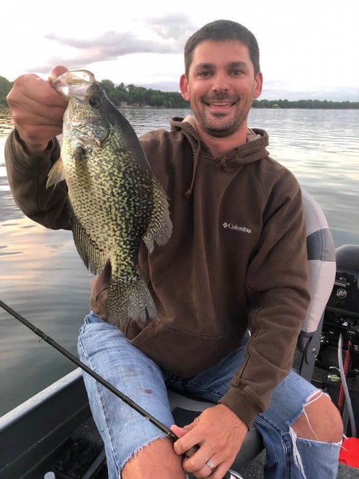 Photo of Crappie Caught by Mark with Mepps Crawler Harness in Minnesota