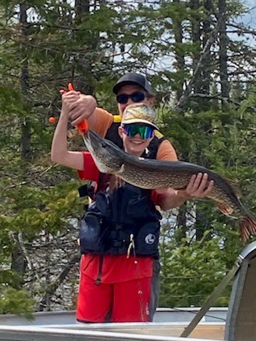 Photo of Pike Caught by Anthony with Mepps Aglia & Dressed Aglia in Ontario