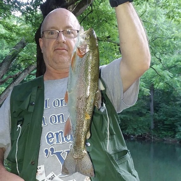 Photo of Trout Caught by Craig with Mepps Aglia Bait Series in Pennsylvania