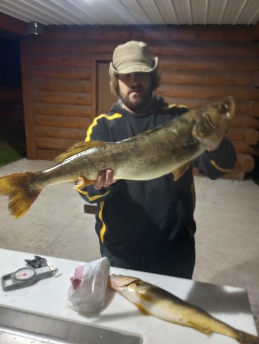 Photo of Walleye Caught by Nick with Mepps  in Wisconsin