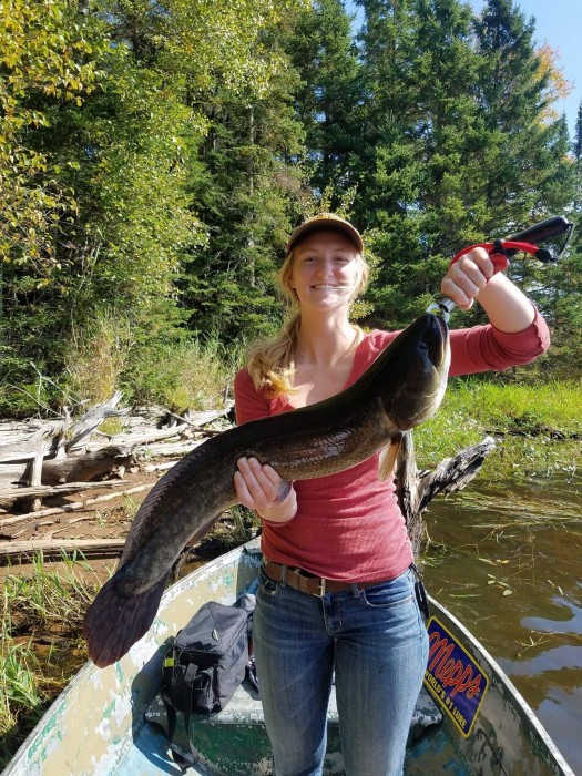 Photo of Bowfin Caught by Morganne with Mepps Aglia & Dressed Aglia in Wisconsin