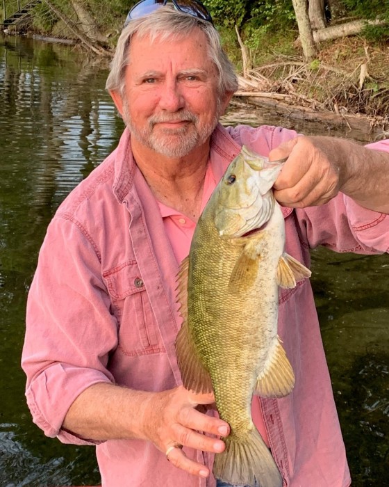 Photo of Bass Caught by GARY  with Mepps Double Blade Aglia in Michigan