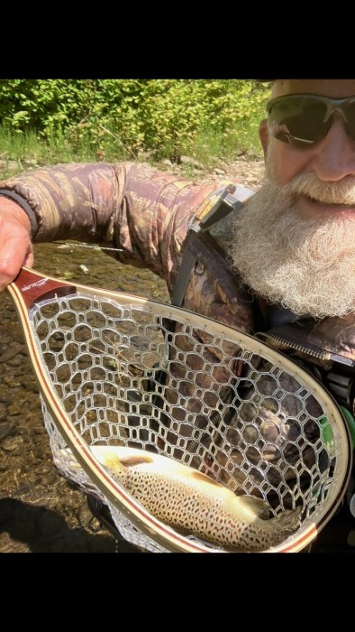 Photo of Trout Caught by Kevin with Mepps Comet Mino in Pennsylvania
