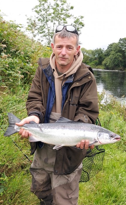 Photo of Salmon Caught by Mark with Mepps Flying C in Ireland