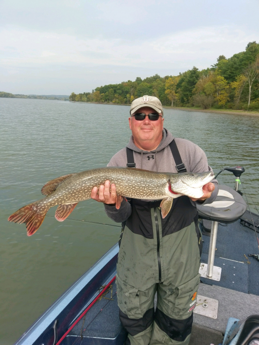 Photo of Pike Caught by Daniel with Mepps Aglia & Dressed Aglia in Vermont