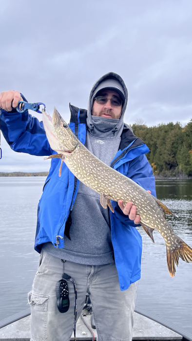 Photo of Pike Caught by Brian with Mepps Aglia & Dressed Aglia in Vermont