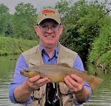 Photo of Trout Caught by Raymond with Mepps Aglia & Dressed Aglia in Iowa