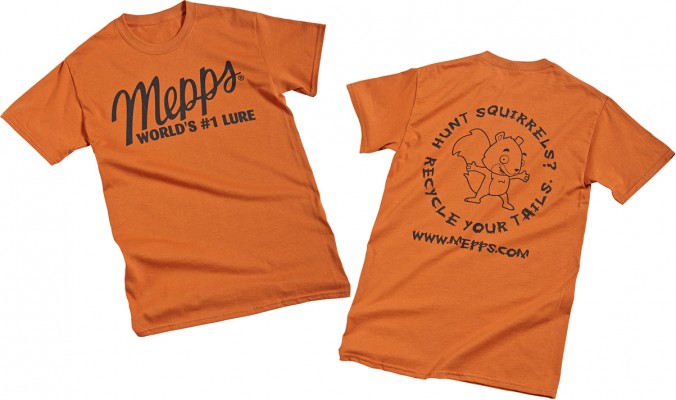 Mepps Squirrel Tail T-Shirts (Old Style)