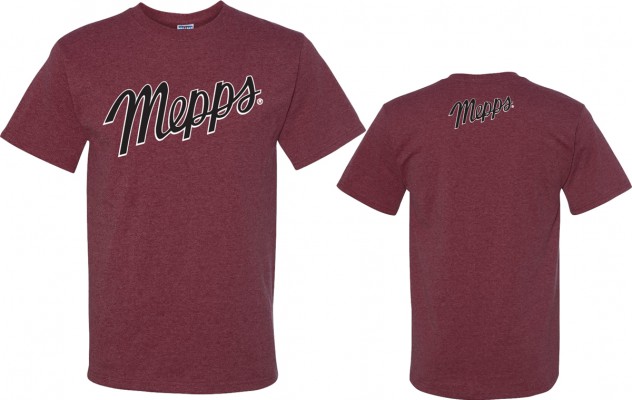 Mepps Vintage Heather Maroon T-Shirts - Order Today