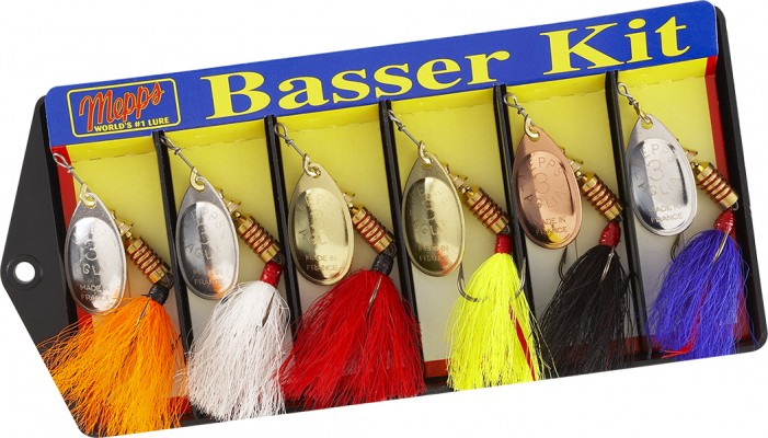 Basser Kit - Dressed #3 Aglia Assortment Fishing Lure | Mepps