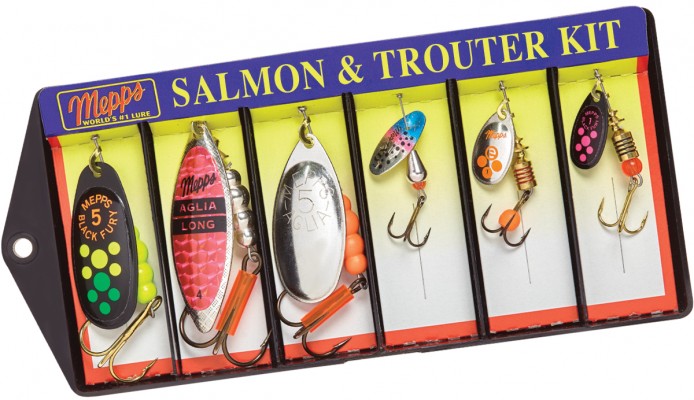 Salmon &amp; Trouter Kit - Plain Lure Assortment