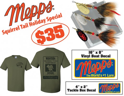 Mepps Squirrel Holiday Special