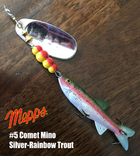 Mepps Comet Mino Fish A Classic - Mepps Press Release