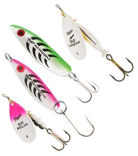 Mepps Glo Series Lures Visible In Any Water - Mepps Press Release