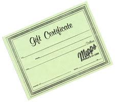 Mepps Gift Certificate
