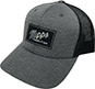 Icon of Heather Gray/Black Patch Cap