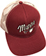 Icon of Maroon/Khaki Mepps Spinner Cap